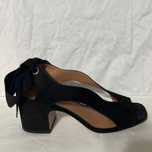 Nomasei black suede shoes size EU 40, US 9